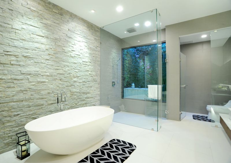 Spa-Like Bathtub Area